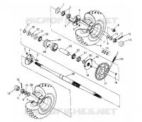 HECKANTRIEB ASSEMBLY Trail Blazer W947221 (4926832683C001)