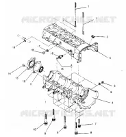 CRANKCASE ASSEMBLY RXL TOURING 0950869 (4928982898C010)