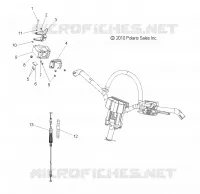 MOTOR, DROSSELN CONTROL ASM.