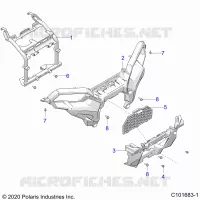 FRONTSTOSSSTANGE AND MOUNTING