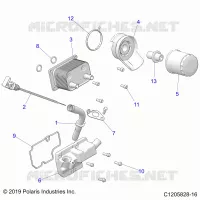 ENGINE, DIPSTICK & OIL FILTER