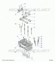 ENGINE, ZYLINDERKOPF AND VALVES