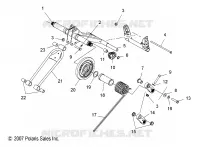 SUSPENSION, HINTER Drehmomentarm