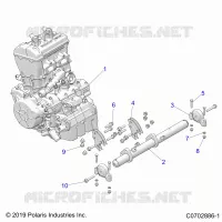 MOTOR, MOUNTING & LONG BLOCK
