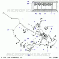 ELEKTRIC, MAIN WIRE HARNESS