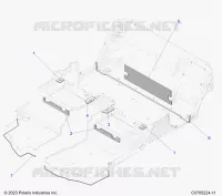 BODY, FOAM AND LINERS G24GZK99A/99B (C0705224-11)