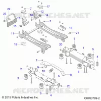 SITZ MOUNTING, FRONT
