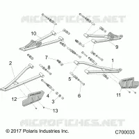 FRONT SUSPENSION CONTROL ARMS