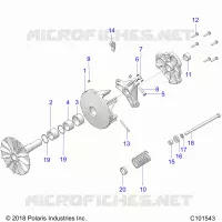 ANTRIEB, PRIMARY CLUTCH