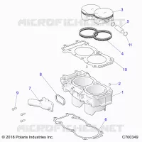 ZYLINDER AND PISTON