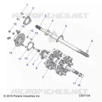 DRIVE TRAIN, JACKSHAFT AND ANTRIEBSWELLE