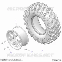 WHEELS, FRONT