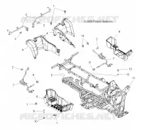 HINTER CAB AND MAIN FRAME