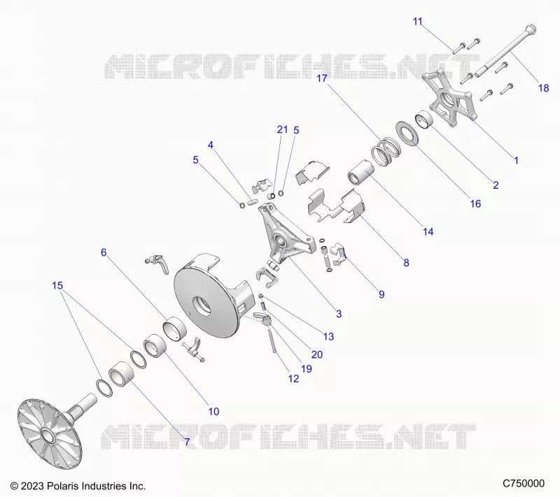 ANTRIEB, PRIMARY CLUTCH