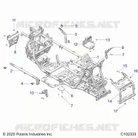 CHASSIS, MAIN RAHMEN