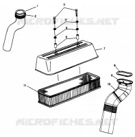 AIR VENT SLTX B964590 AND INTL. SLTX I964590 (4935783578B007)
