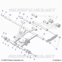 HINTERRADAUFHÃ„NGUNG CONTROL ARM MOUNTING