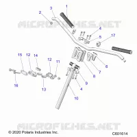 UPPER LENKEN &amp; HANDLEBAR ASM.