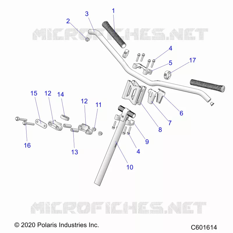 UPPER LENKEN & HANDLEBAR ASM.