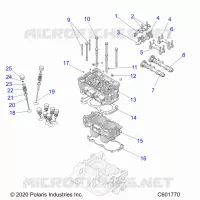 ENGINE, CYLINDER/ZYLINDERKOPF ASM.