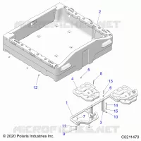 KAROSSERIE HINTEN RACK AND BOX SIDE RAILS