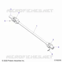 ANTRIEB, FRONT PROP SHAFT
