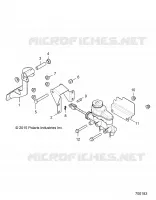 BREMSES, PEDAL AND MASTER CYLINDER