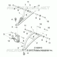 FRONT SUSPENSION A-ARMS