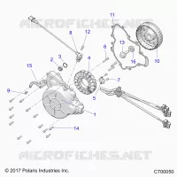 ENGINE, STATOR AND FLYRAD