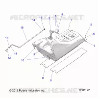 KRAFTSTOFFSYSTEM, FUEL TANK ASM.