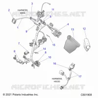 ELEKTRIC, WIRE HARNESS