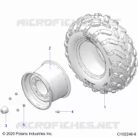RADS, REAR TIRE