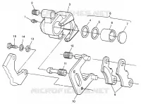 FRONT BREMSE BIG BOSS 6X6 400L W97AE38A (4940814081B008)
