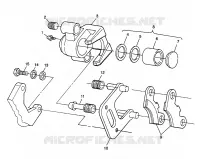 FRONT BREMSE Magnum 2X4 W98AA42A (4945524552B004)