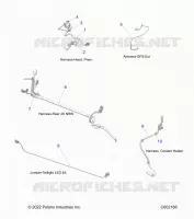 ELEKTRIC, WIRE HARNESSES, HOOD/JUMPERS, GPS