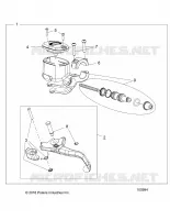 VORDERBREMSE BRAKE LEVER AND MASTER CYLINDER