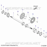 ANTRIEB, REAR AXLE