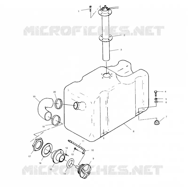 TREIBSTOFF TANK