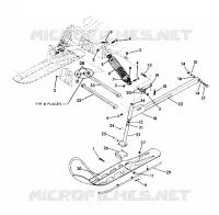 FRONT SUSPENSION AND SKI INDY LITE GT (4920132013007A)