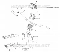 UPPER LENKEN   HANDLEBAR ASM.