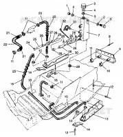 KÜHLSYSTEM 440 XCR 0941760 (4925182518014A)