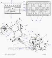 ELEKTRIC, WIRE HARNESS, CHASSIS