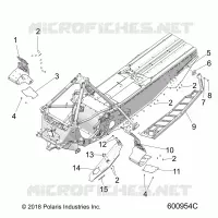 CHASSIS, CLUTCH GUARD/FOOTRESTS/RUNNING BOARDS
