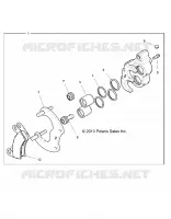 HINTERBREMSE CALIPER