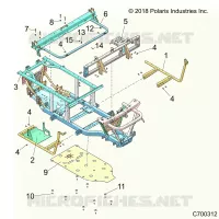 CHASSIS, RAHMEN AND FRONT BUMPER
