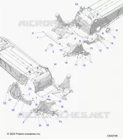 CHASSIS, BULKHEAD ASM.