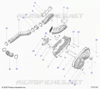 ANTRIEB, CLUTCH COVER AND DUCTING