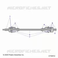 ANTRIEB, FRONT HALF SHAFT