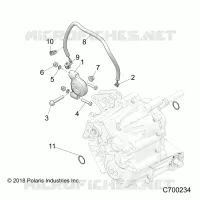 DRIVE TRAIN, MAIN GEARCASE MOUNTING