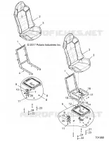 SITZ ASM. AND SLIDER